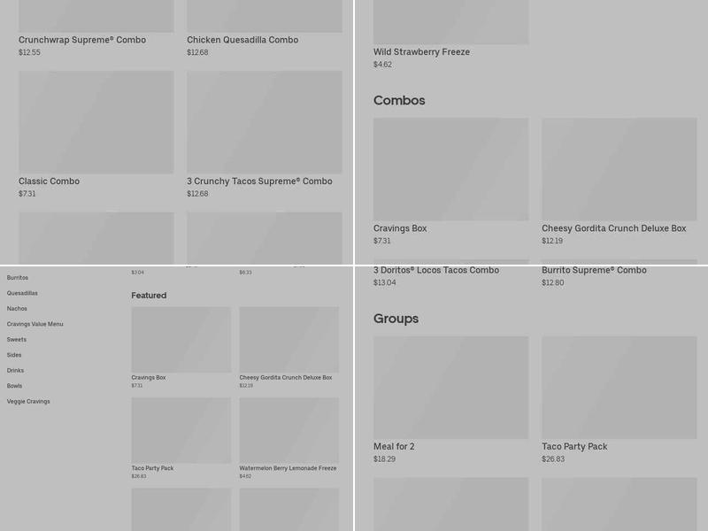 Taco Bell Menu