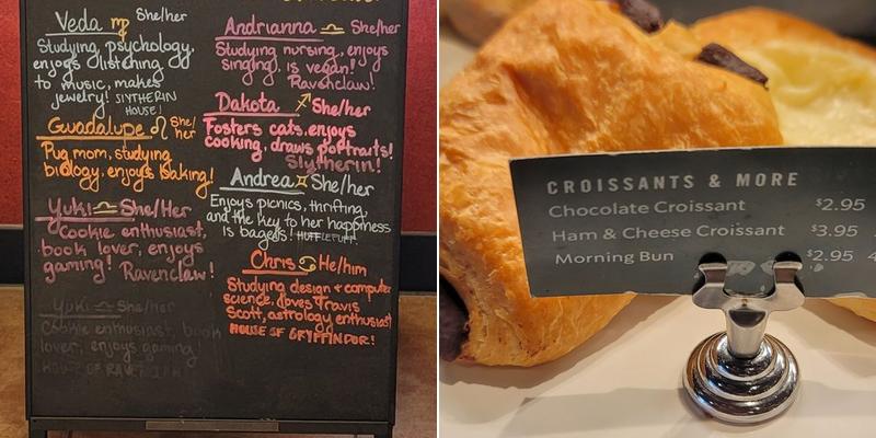 Starbucks Menu