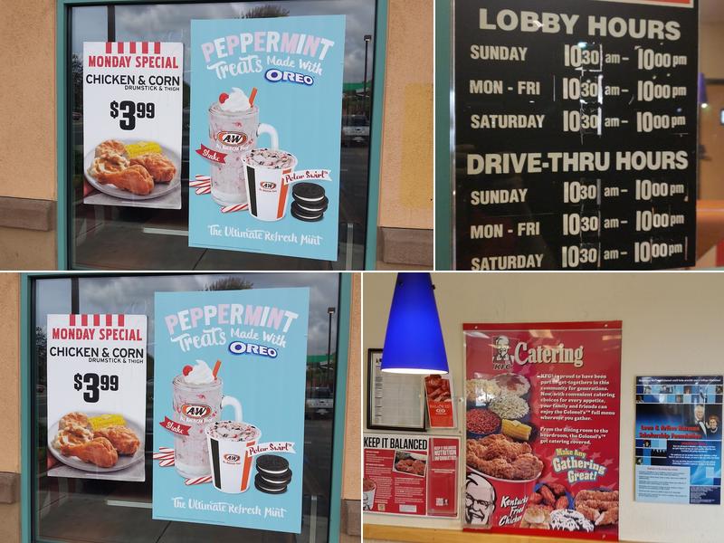KFC Menu