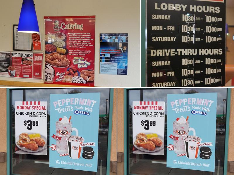 KFC Menu