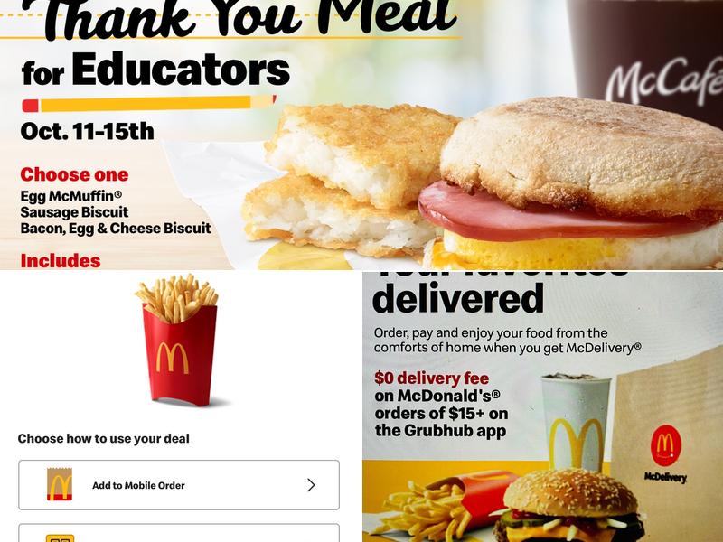 McDonald's Menu
