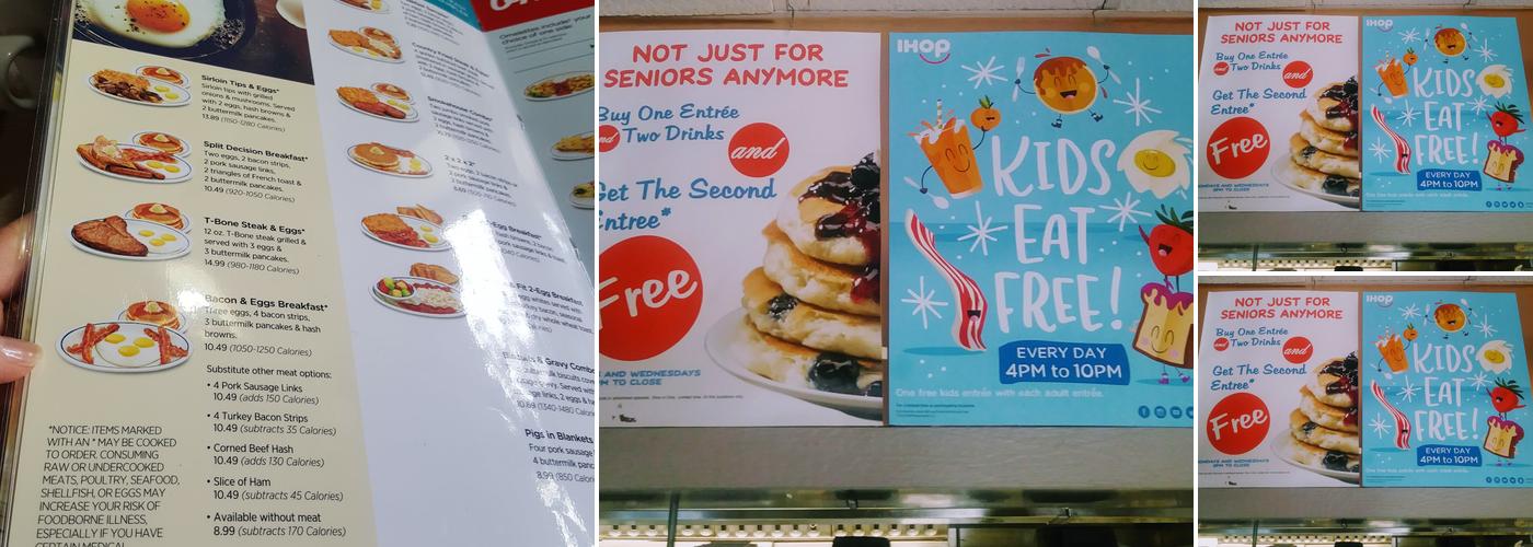IHOP Menu
