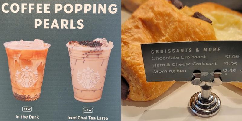 Starbucks Coffee Company Menu