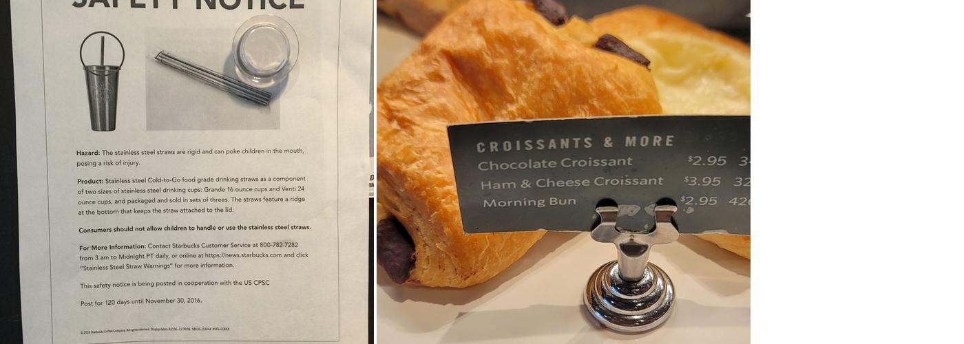 Starbucks Menu