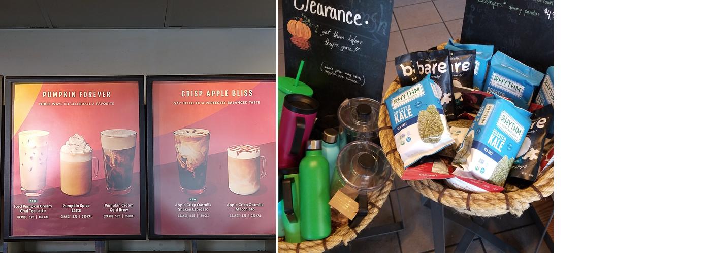 Starbucks Menu