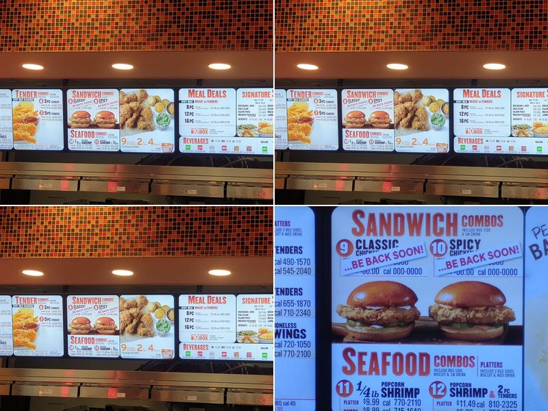 Popeyes Louisiana Kitchen Menu