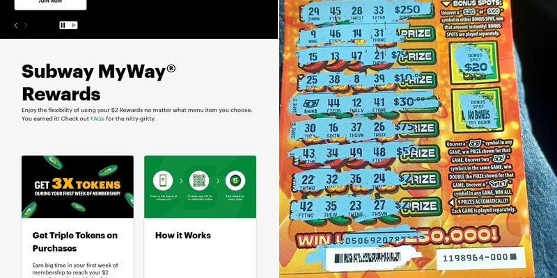 Subway Menu