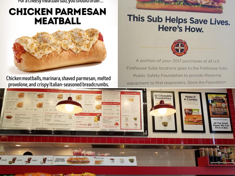Firehouse Subs Desert Gateway Center Menu