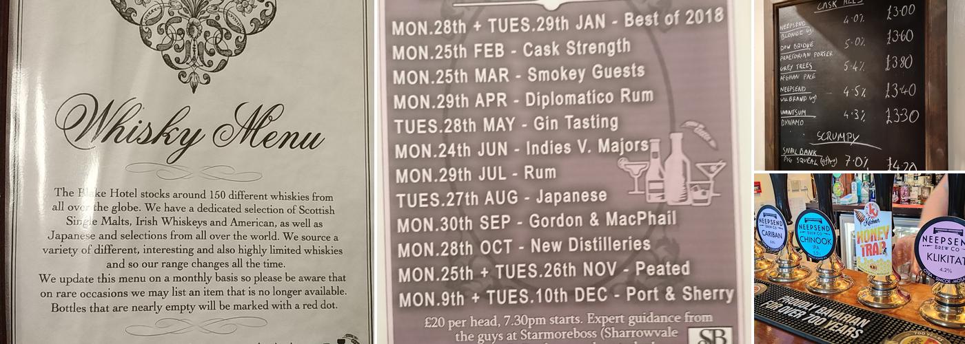 The Blake Hotel Menu