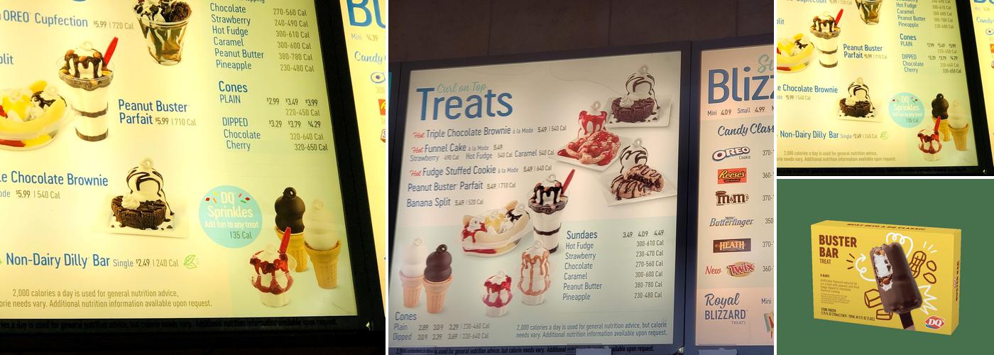 Dairy Queen Grill & Chill Menu