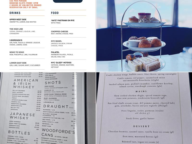 Rooftop Gardens Menu