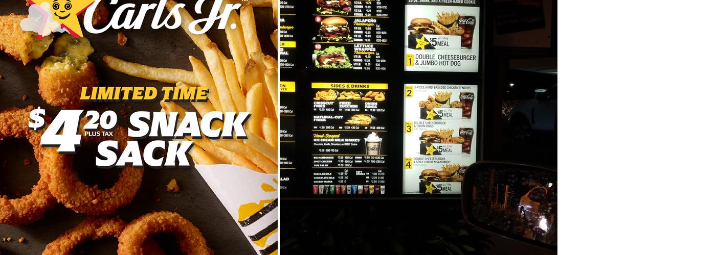 Carl’s Jr. Menu