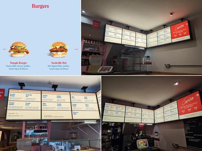 Temple of Seitan Menu