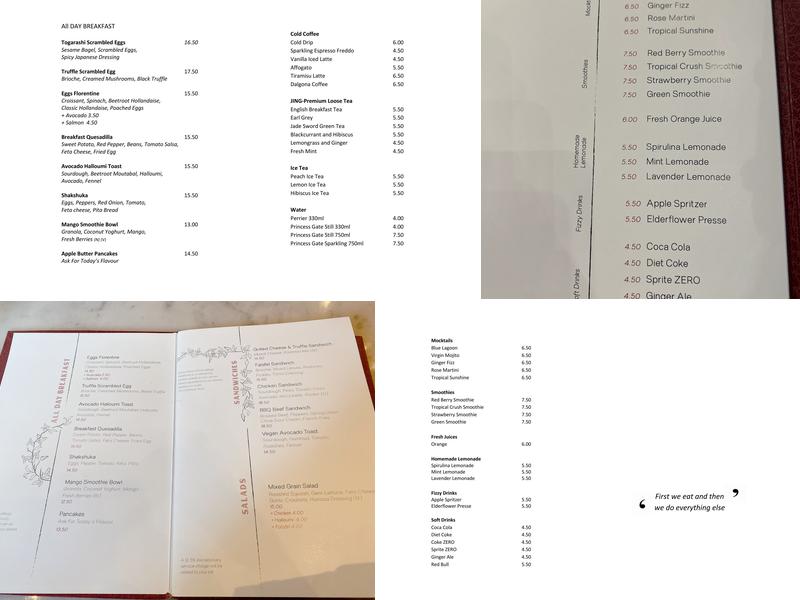 Apple Butter Cafe Menu