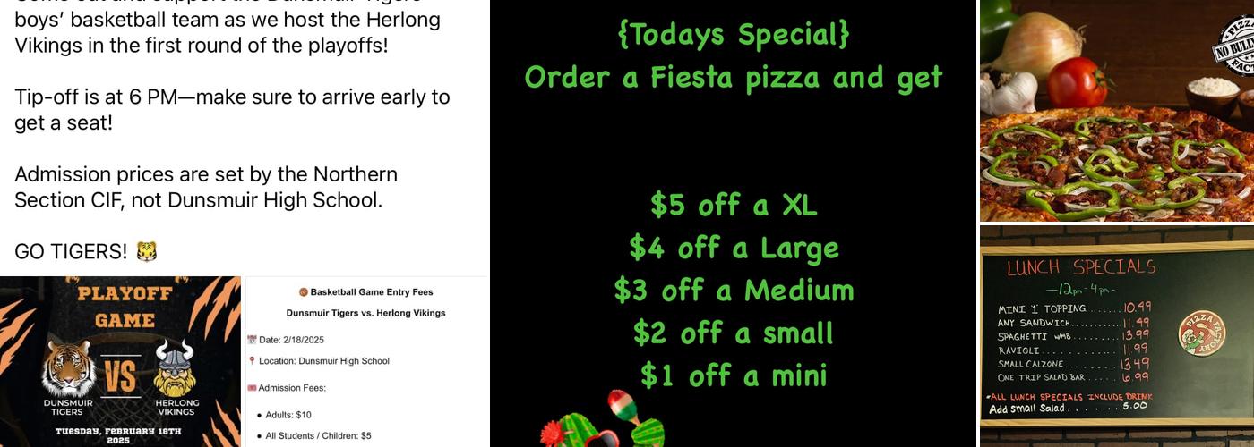 Pizza Factory Menu