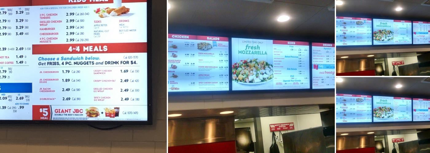 Wendy's Menu