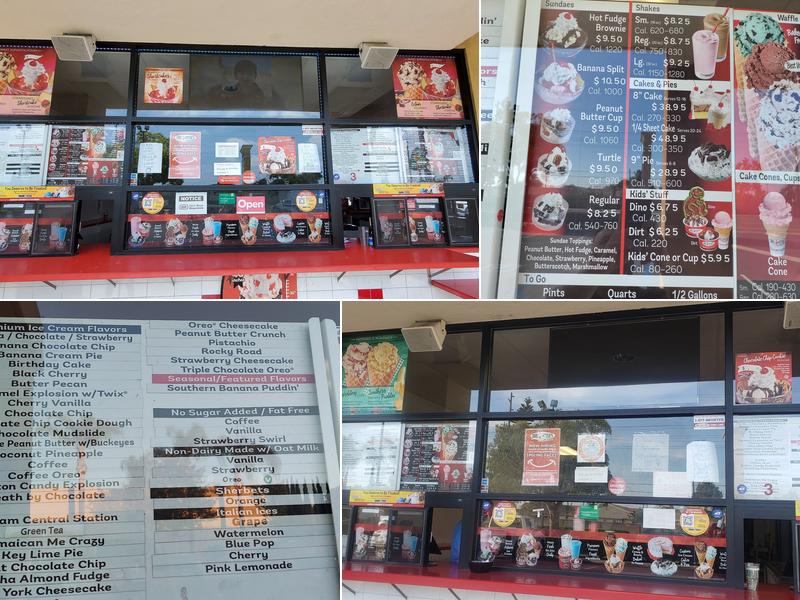 Bruster's Real Ice Cream Menu