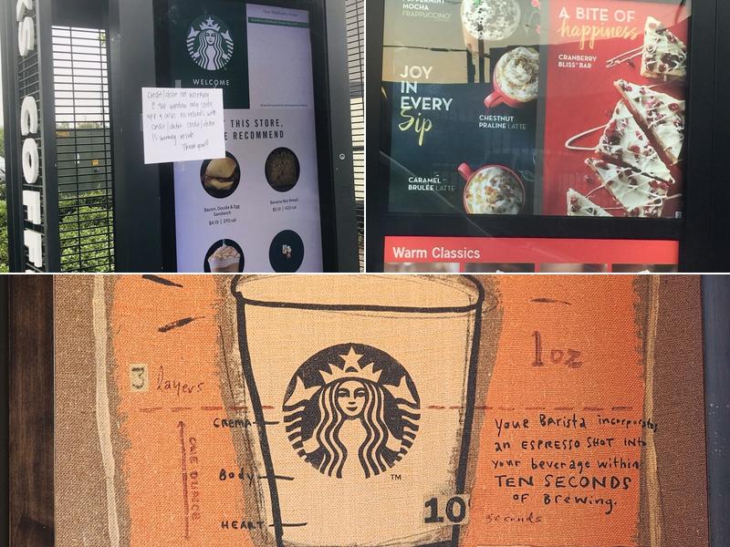 Starbucks Menu