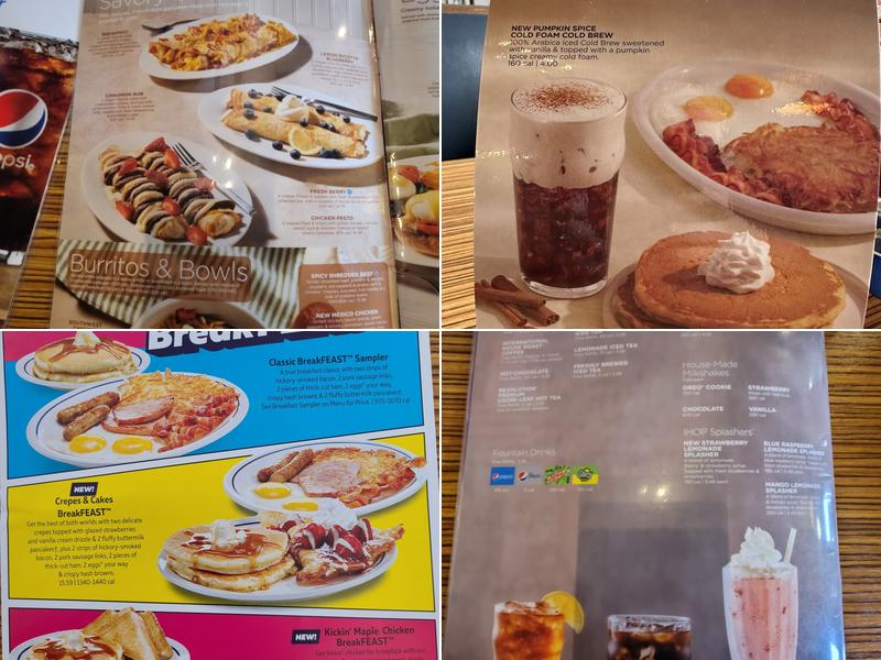IHOP Menu