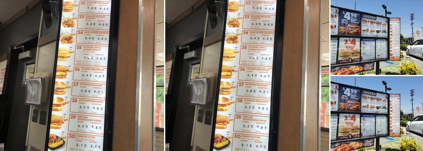 Jack In The Box Menu