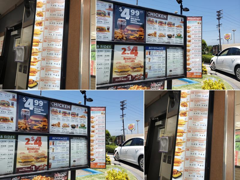 Jack In The Box Menu