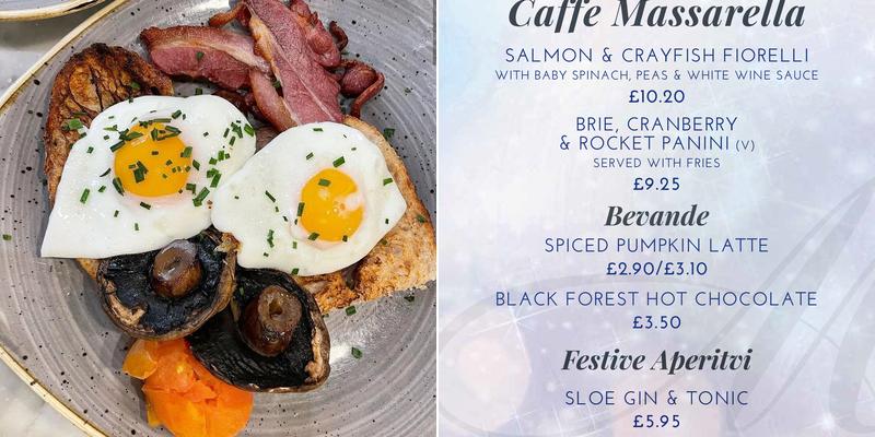 Caffe Massarella Menu