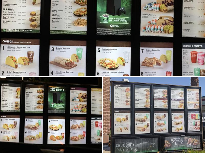 Taco Bell Menu