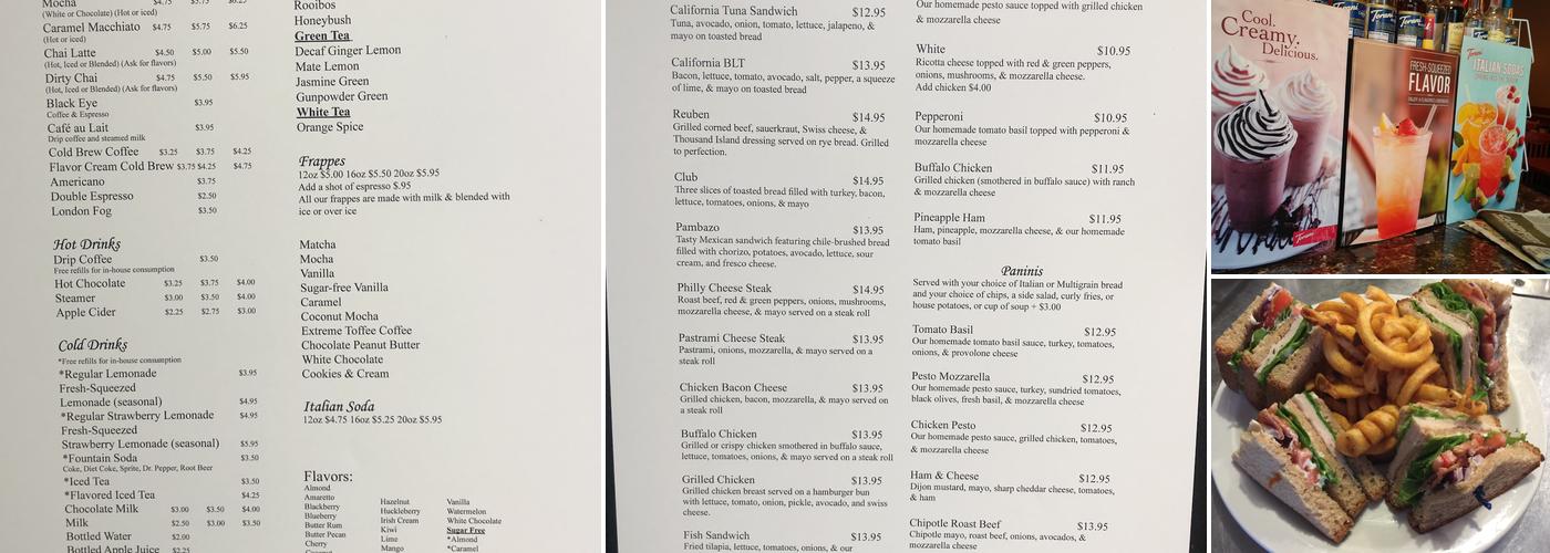 Midtown Cafe Menu