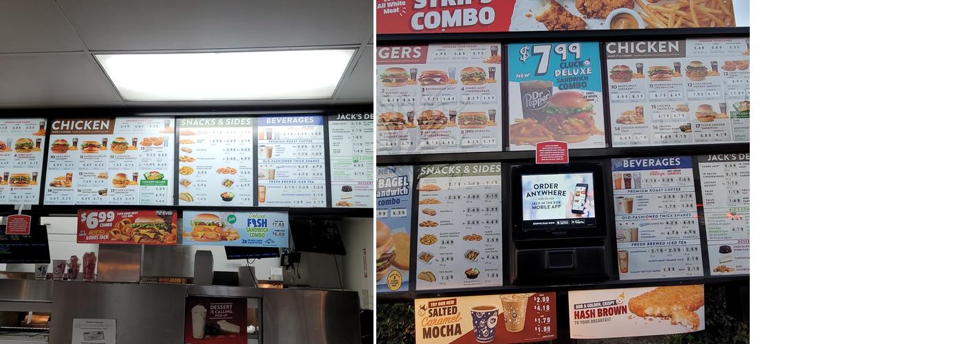 Jack In The Box Menu