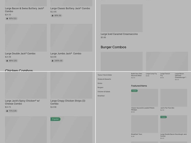 Jack In The Box Menu