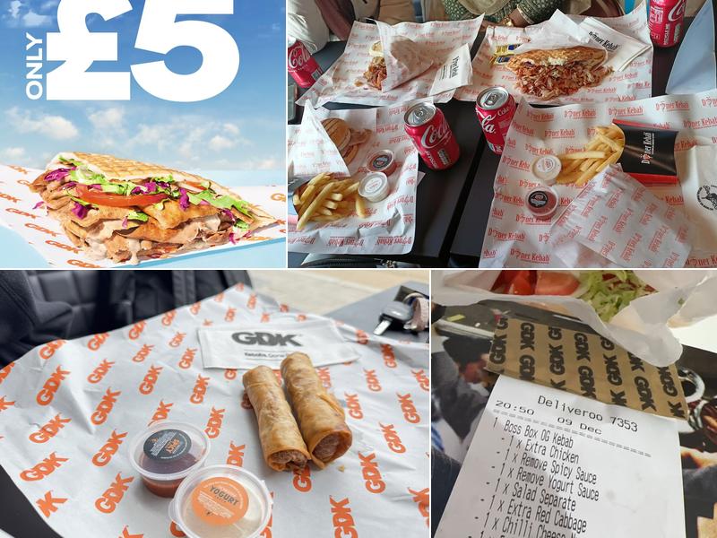 German Doner Kebab Menu