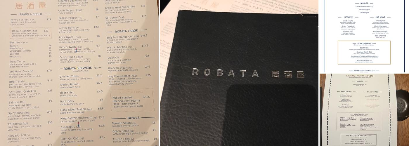 ROBATA Menu