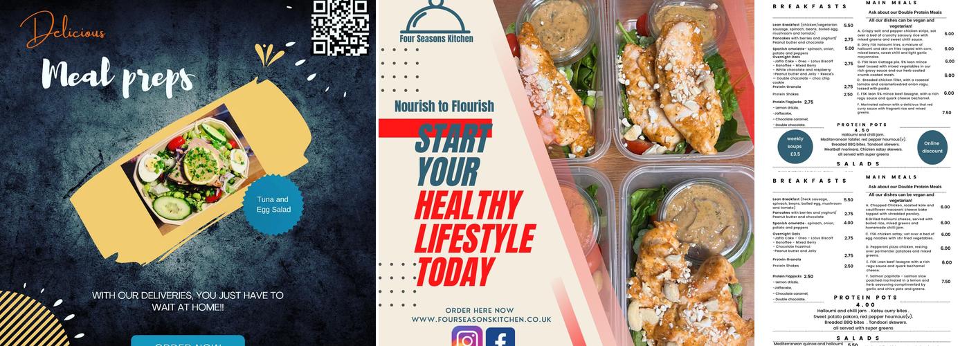 Four Seasons Kitchen Limited Menu