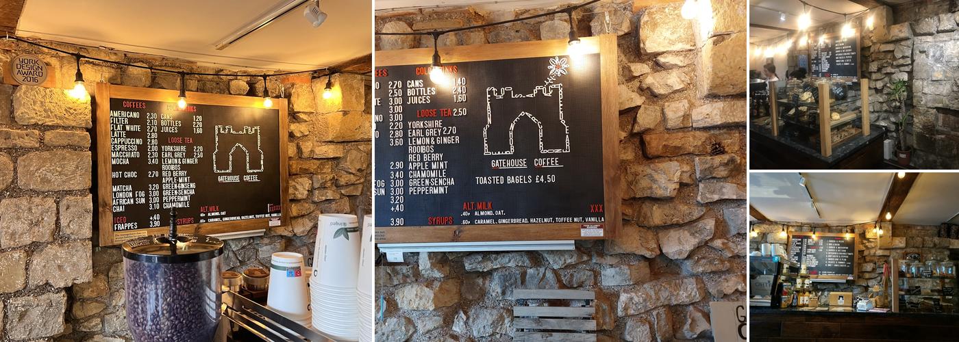 Gatehouse Coffee Menu