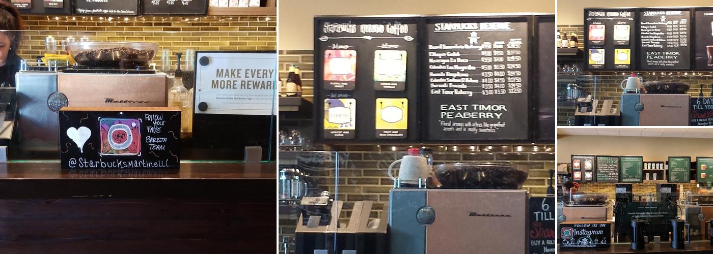 Starbucks Menu