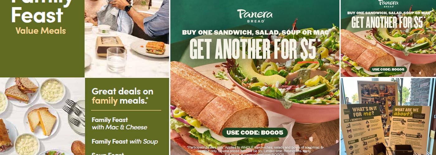 Panera Bread Menu