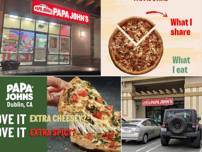 Papa Johns Pizza 4588 Dublin Blvd, Dublin