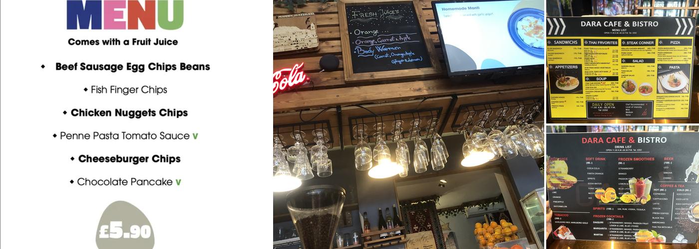 Dara Cafe & Bistro Menu