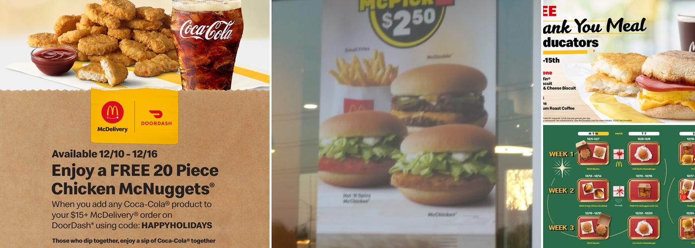 McDonald's Menu