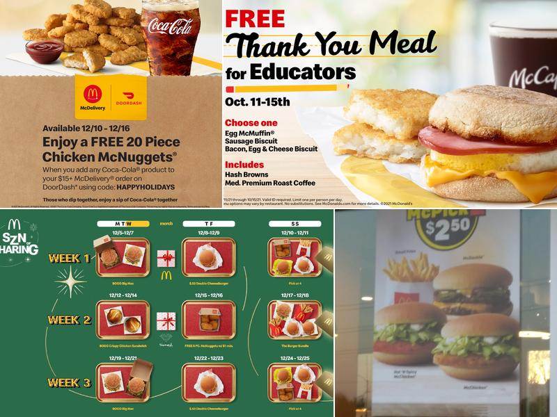 McDonald's Menu