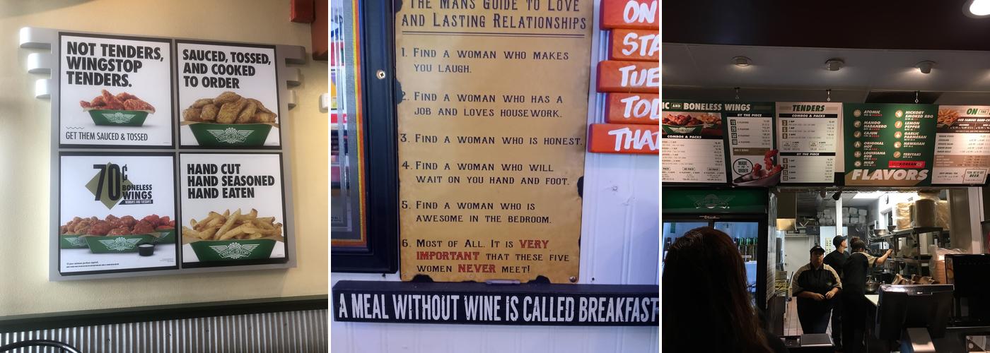 Wingstop Menu