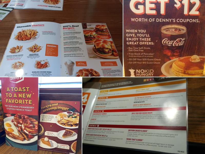Denny's Menu