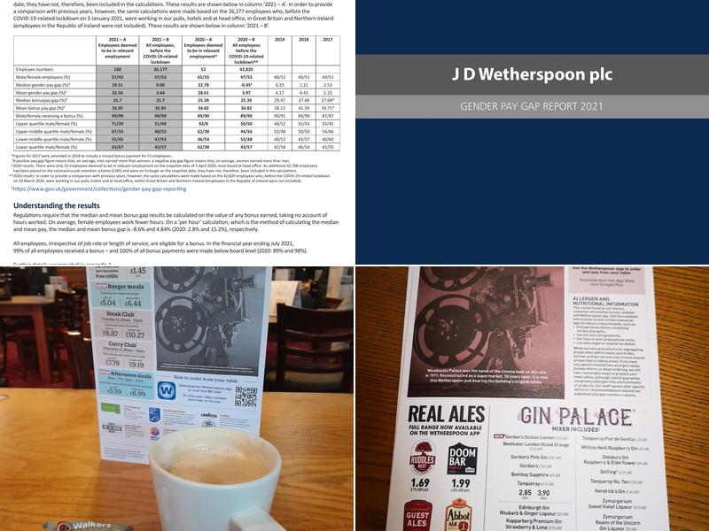 The Woodseats Palace - JD Wetherspoon Menu