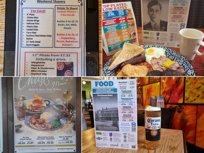 The Queens Hotel - JD Wetherspoon Menu