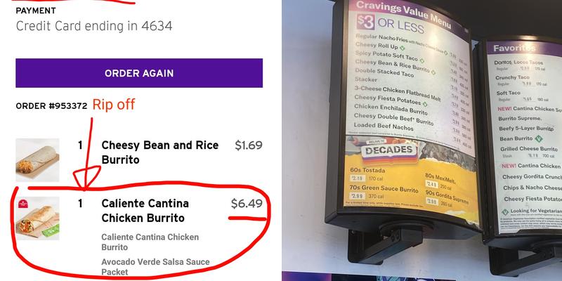 Taco Bell Menu