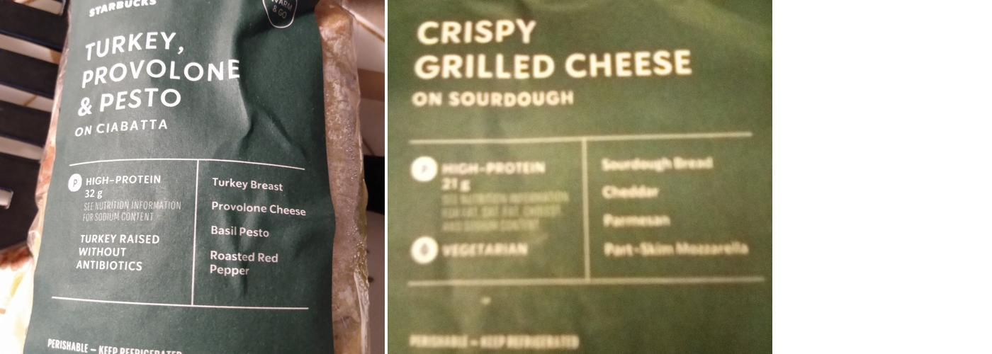 Starbucks Menu