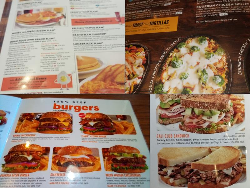 Denny's Menu