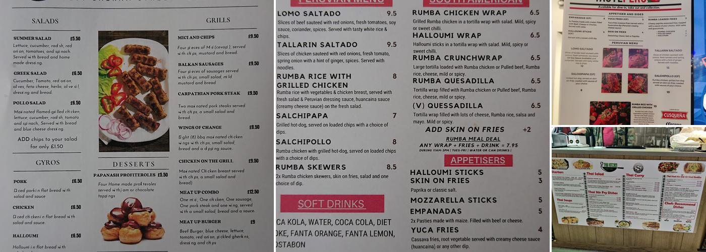 Sheffield Plate Menu