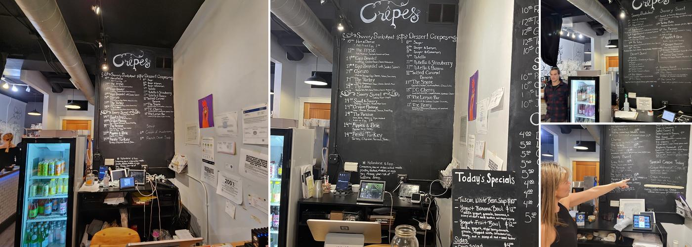 Millie and Pepper Menu