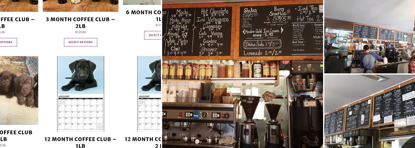Brown Dog Coffee Company Menu
